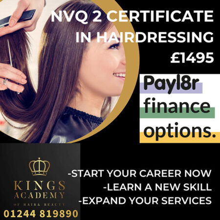 Hairdressing NVQs - Kings Academy of Hair & Beauty